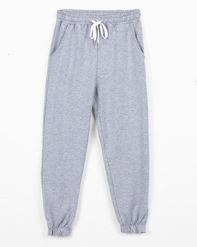 Work From Home Joggers Grey 7/8 Length
