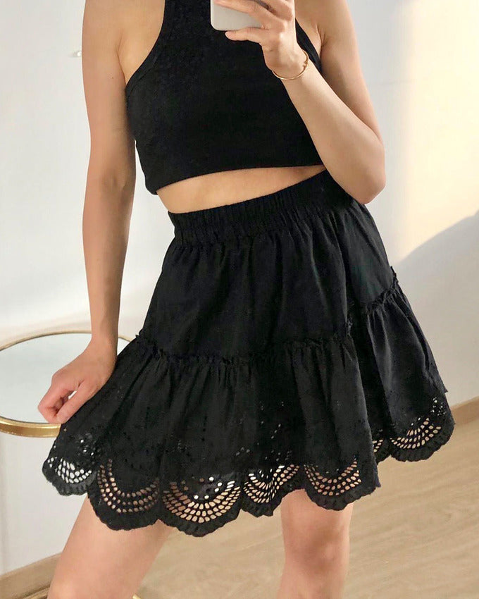 Adeline Skirt Premium Black