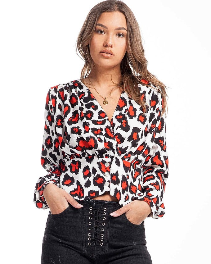 All Over You Leopard Top