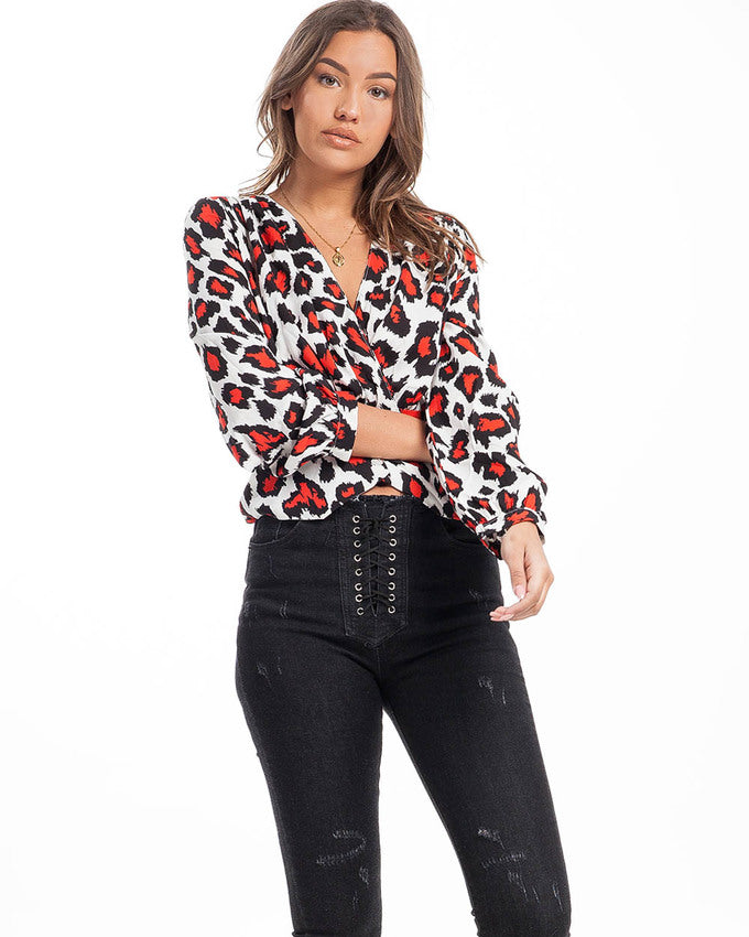 All Over You Leopard Top
