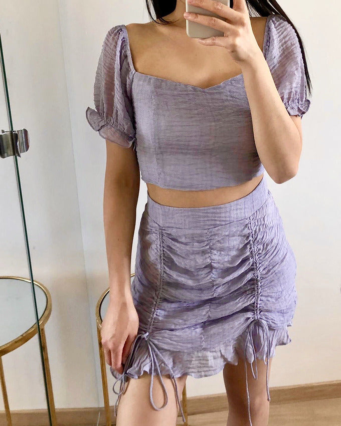 Alyssa Skirt Lilac