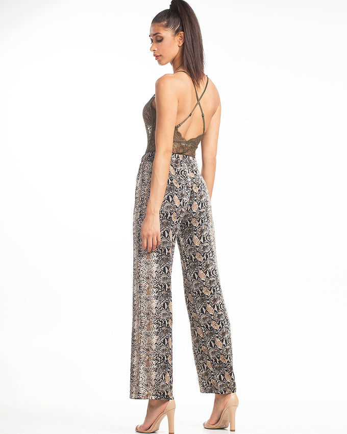 Laying Low Python Culottes