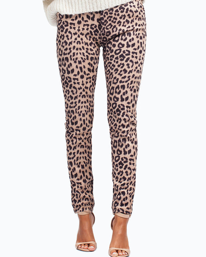 Soft But Wild Leopard Trousers